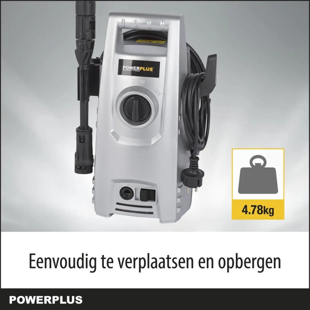 Powerplus POWXG90400 Hogedrukreiniger 1200W - 100 bar