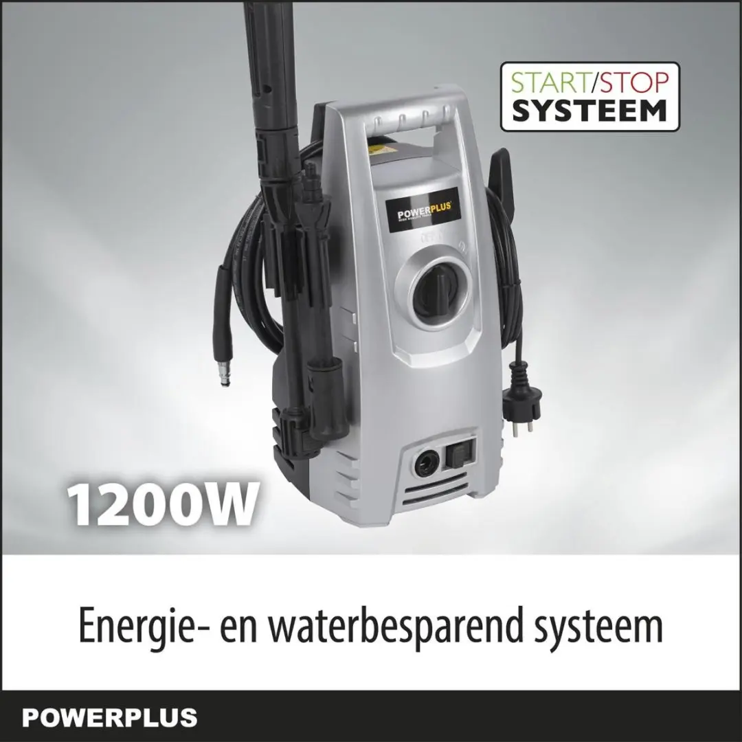 Powerplus POWXG90400 Hogedrukreiniger 1200W - 100 bar