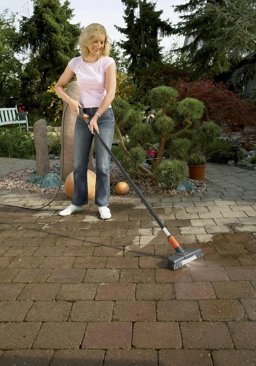Gardena Comfort-Schrobber - Terras - Grijs/Wit - afbeelding 6 van 6
