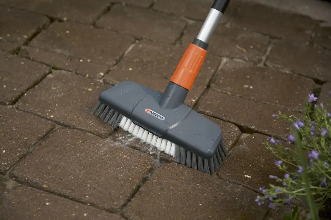 Gardena Comfort-Schrobber - Terras - Grijs/Wit