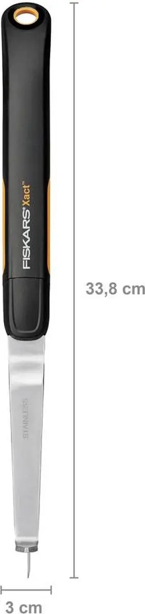Fiskars Onkruidsteker 2 Bladen - Softgrip Handgreep