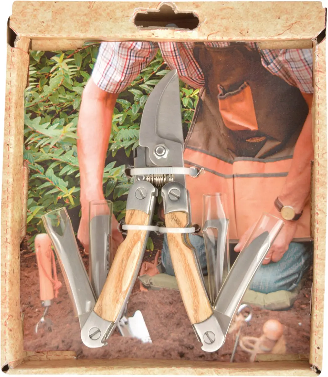 Esschert Design RVS Tuin Multitool - Snoeischaar Inclusief - afbeelding 6 van 6