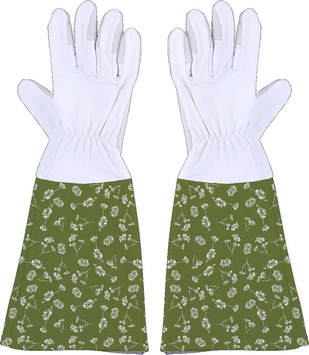 Esschert Design Tuinhandschoenen Canvas/leer M