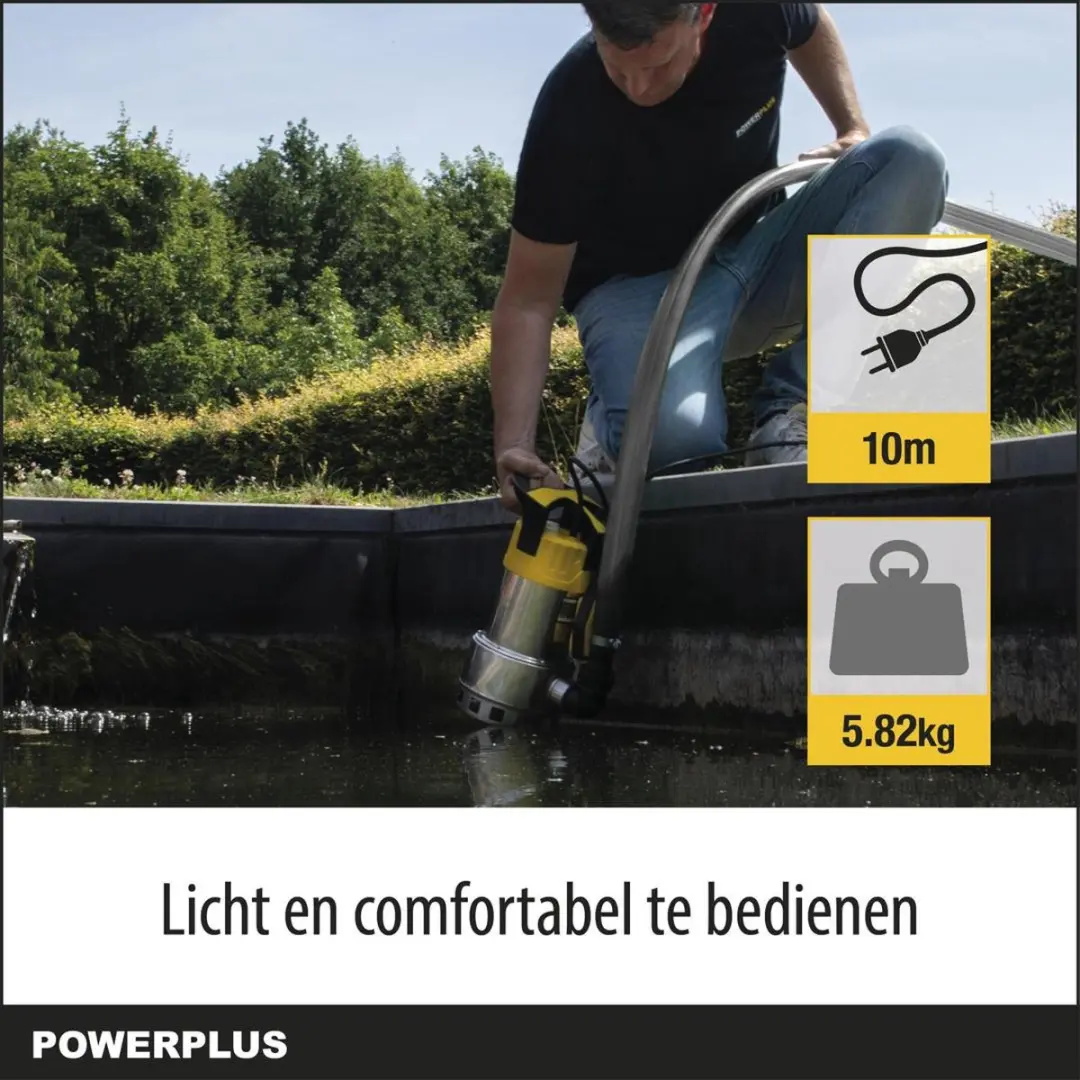Powerplus POWXG9537 Dompelpomp 1100W - 15000 l/u