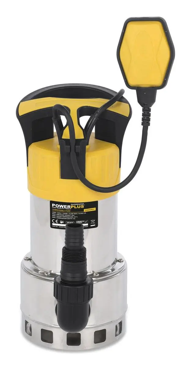 Powerplus POWXG9537 Dompelpomp 1100W - 15000 l/u - afbeelding 6 van 6