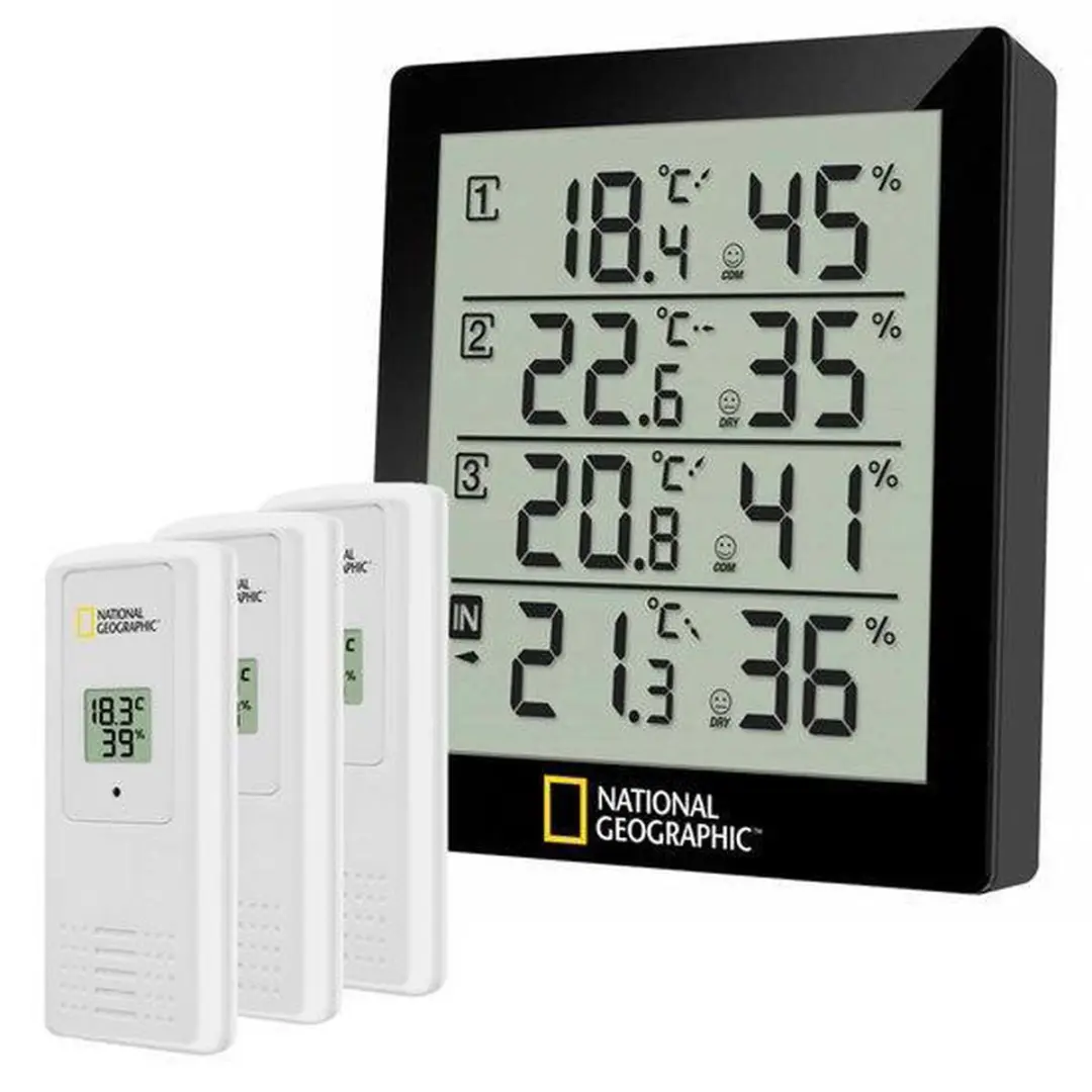 National Geographic Thermo- en Hygrometer