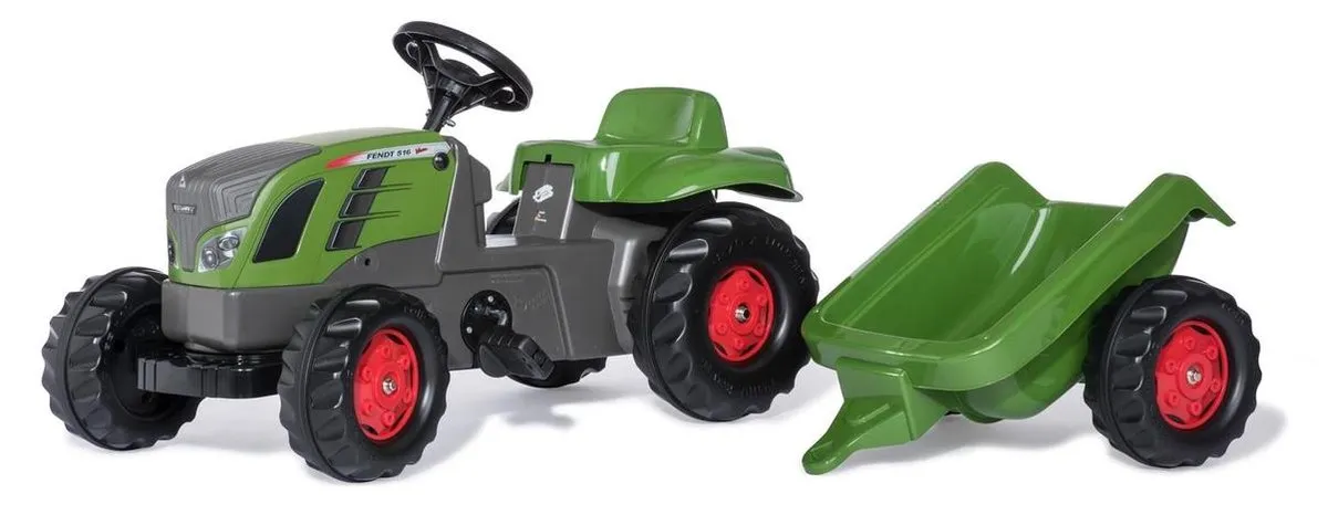 Rolly Toys Fendt Vario Traptractor - Groen/Zwart - afbeelding 6 van 6