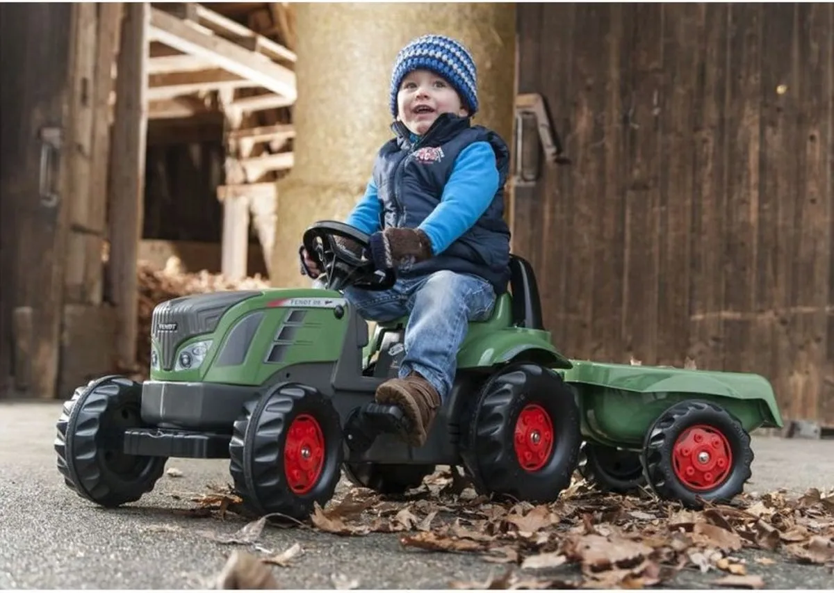 Rolly Toys Fendt Vario Traptractor - Groen/Zwart
