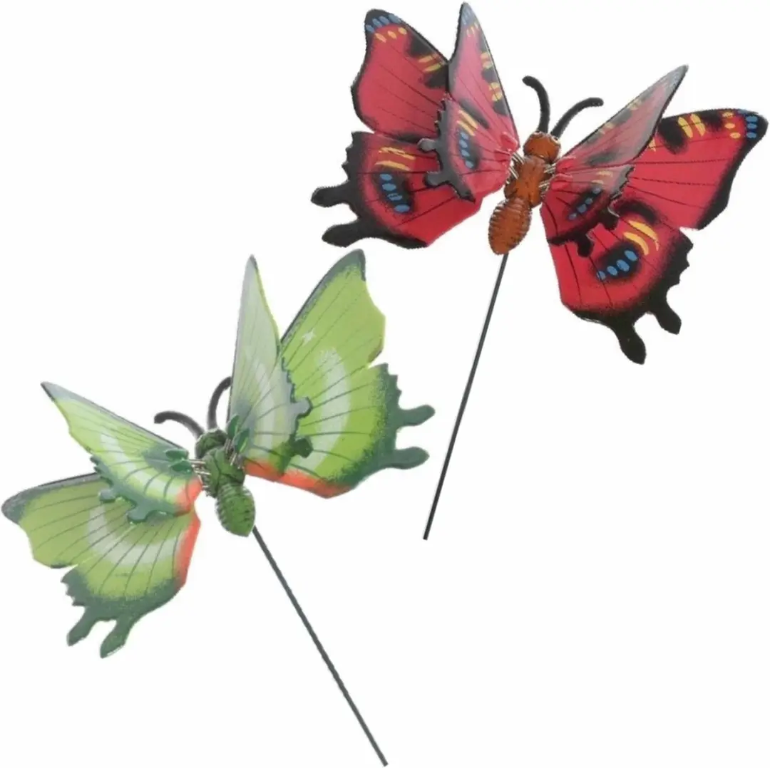 Decoris Tuin Vlinders op Stok