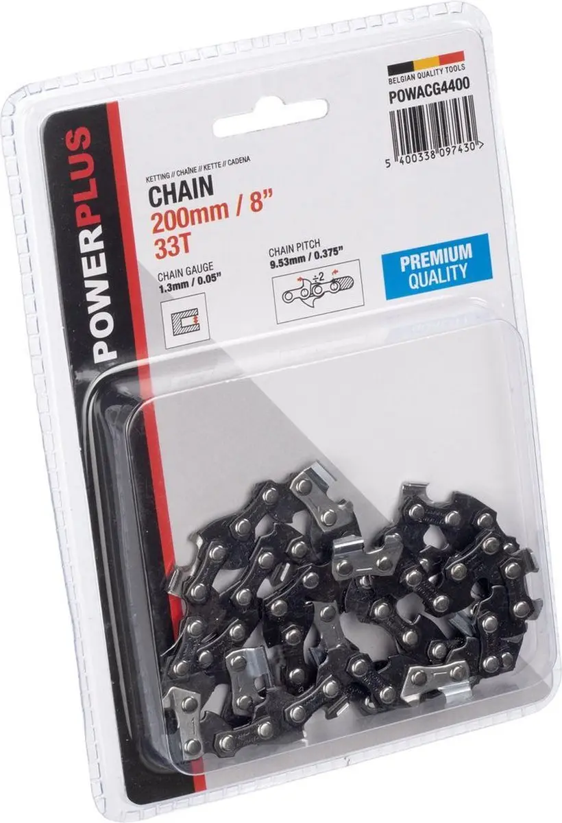 Powerplus POWACG4400 Ketting 200mm - 33T