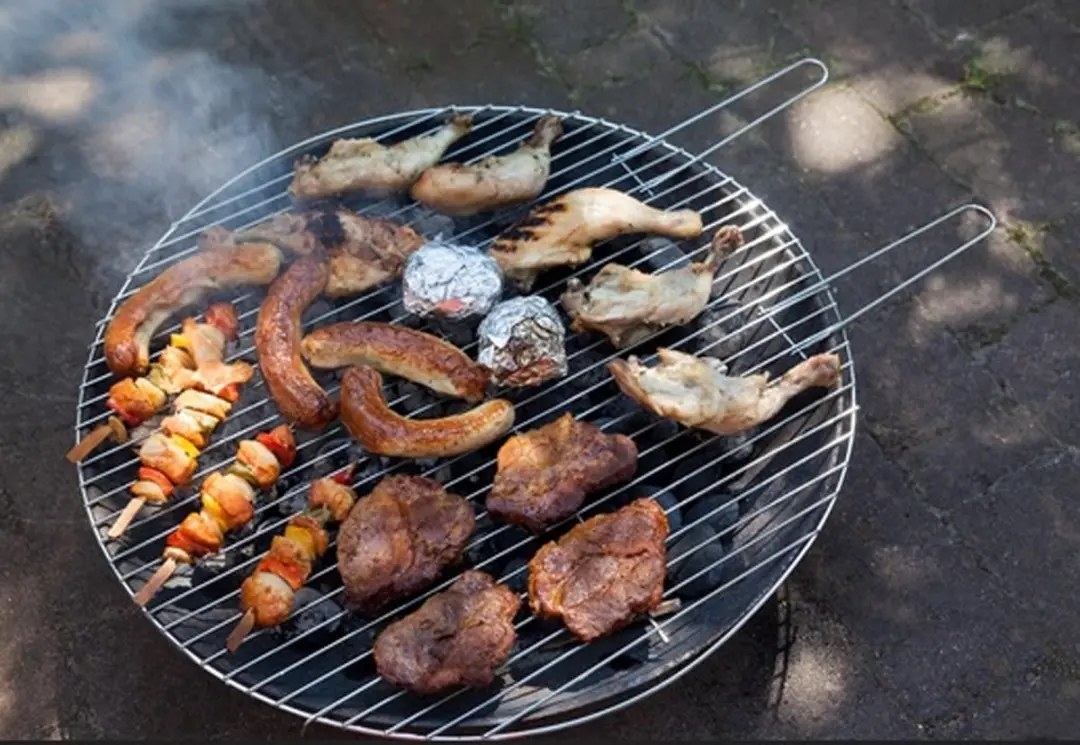 Esschert Design FF155 Barbequerooster 62cm - Grijs - afbeelding 4 van 5
