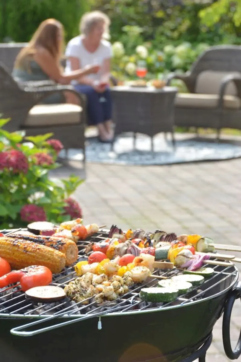 Esschert Design FF155 Barbequerooster 62cm - Grijs - afbeelding 2 van 5