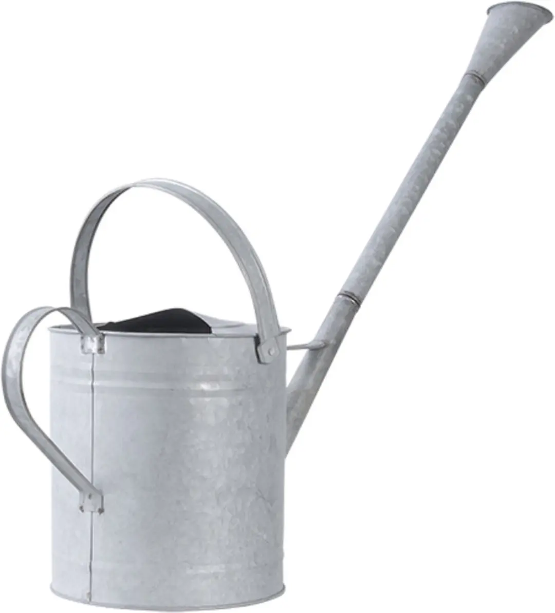 Esschert Design Oud Zinken Gieter 6L - Zilverkleurig