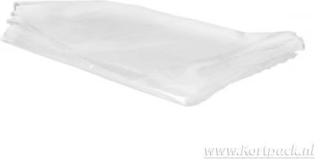 Kortpack LDPE Vlakke Puinzakken 80x120cm 100 Stuks