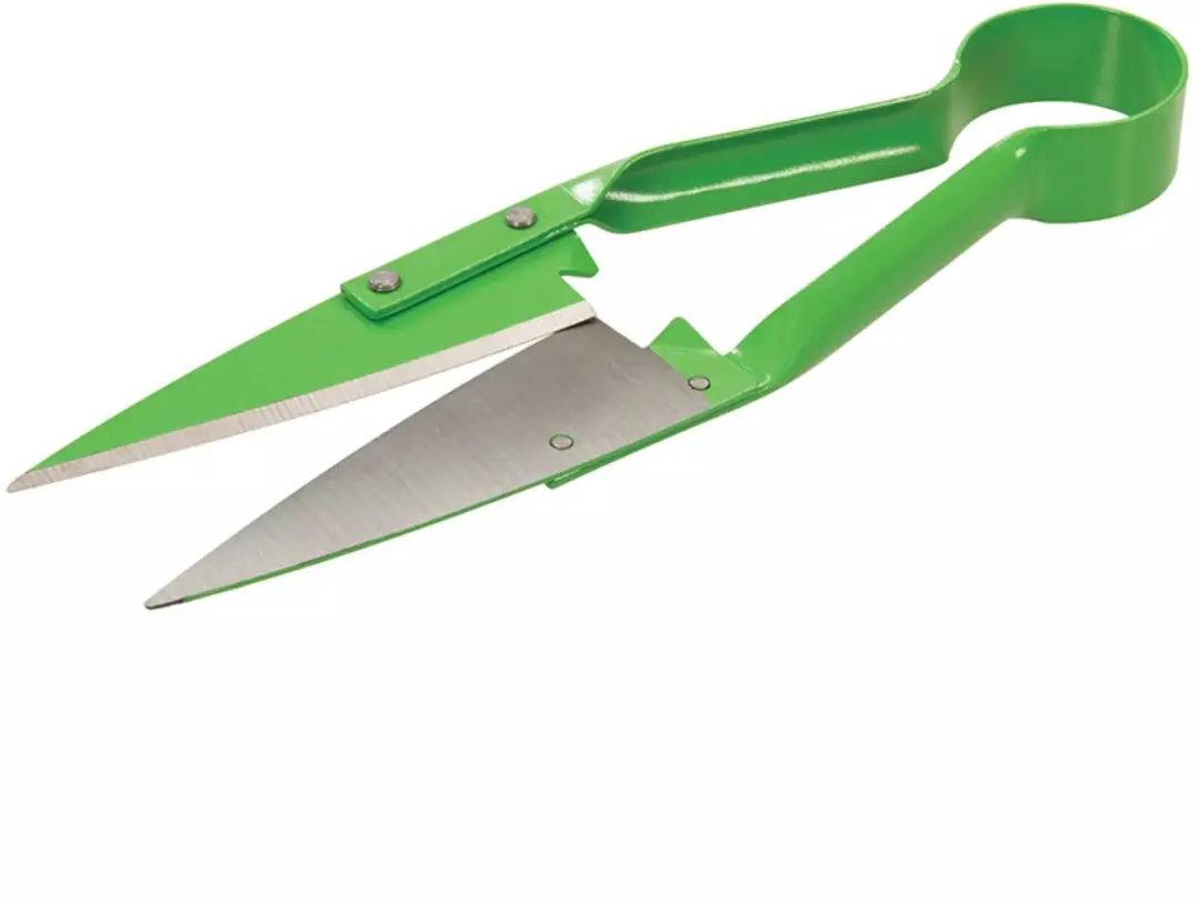 Silverline Handschaar Carbon Staal 330mm - Groen