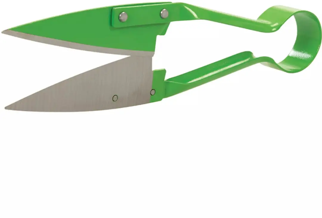 Silverline Handschaar Carbon Staal 330mm - Groen