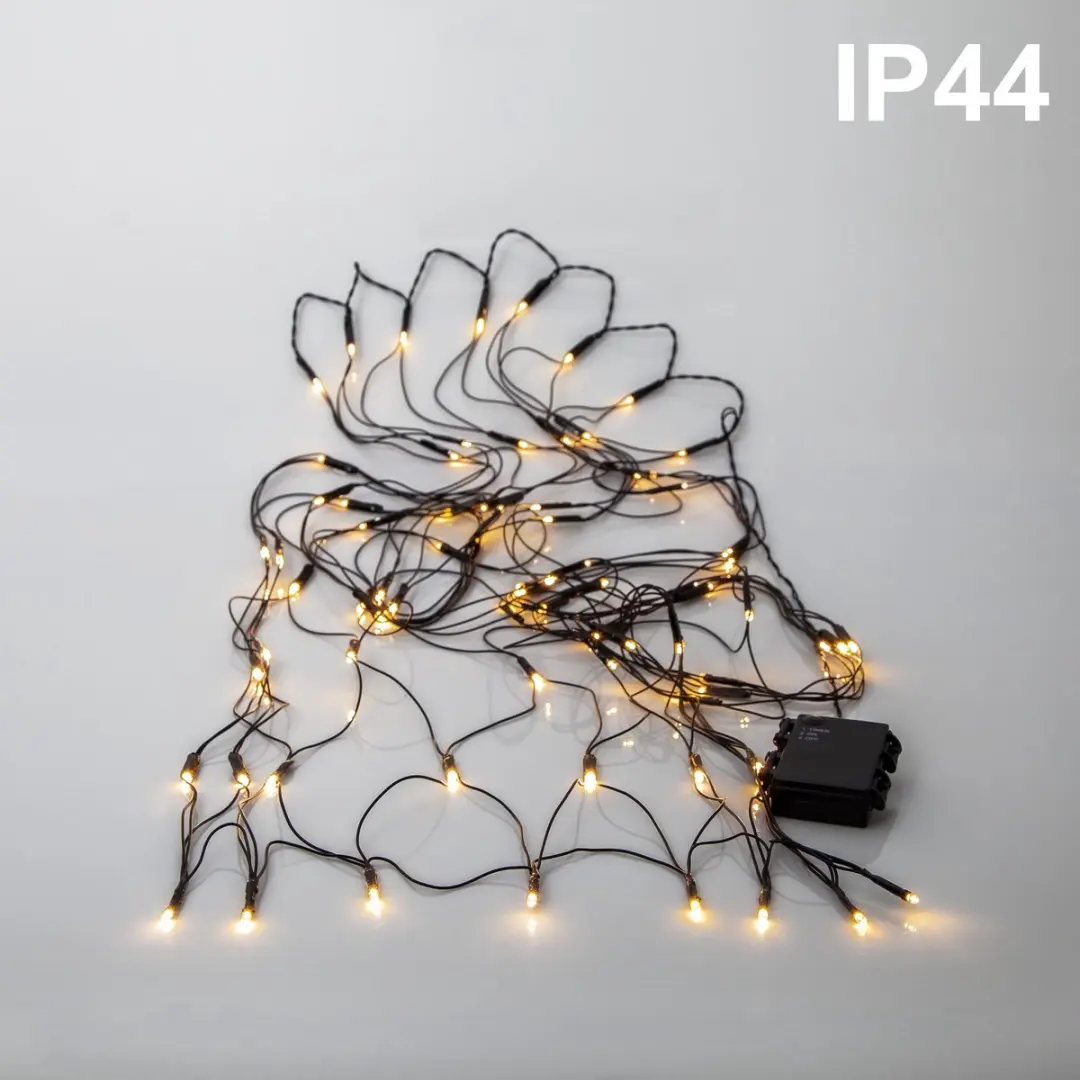 Star Trading Net LED-lichtketting 80 LED 150cm - Warm wit