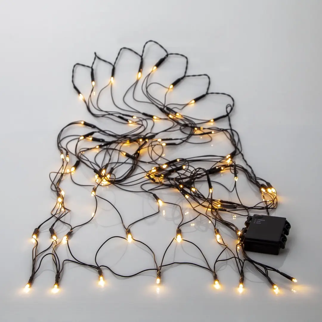 Star Trading Net LED-lichtketting 80 LED 150cm