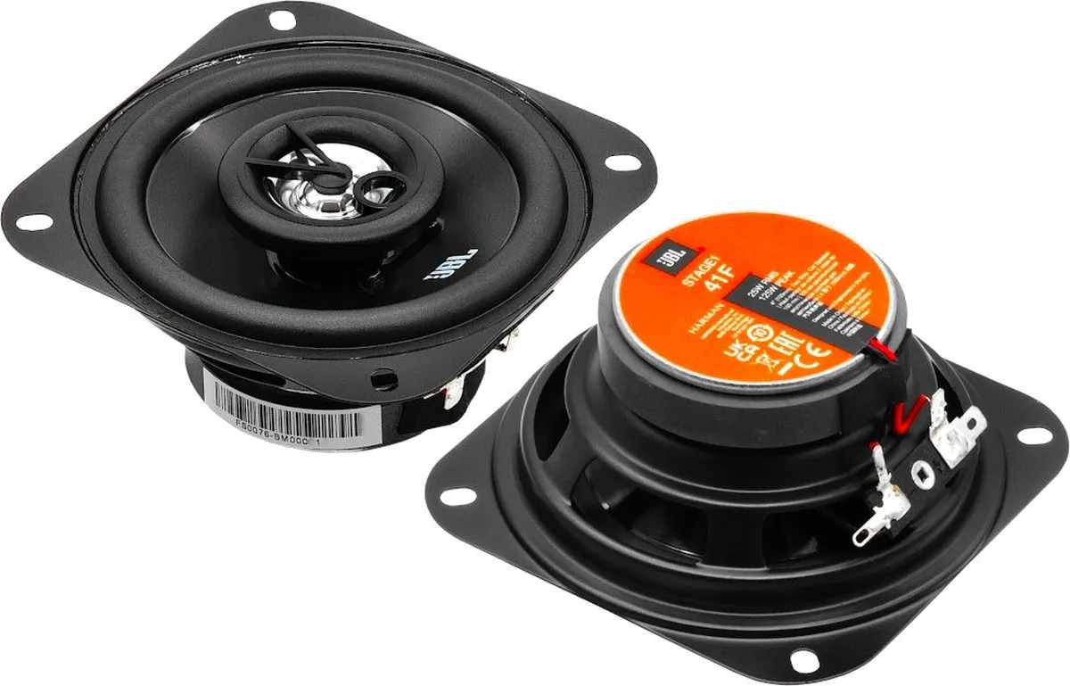 JBL Stage1 41F Autospeakers 125W - 2-weg Coaxiaal - 10cm - Zwart - afbeelding 6 van 6