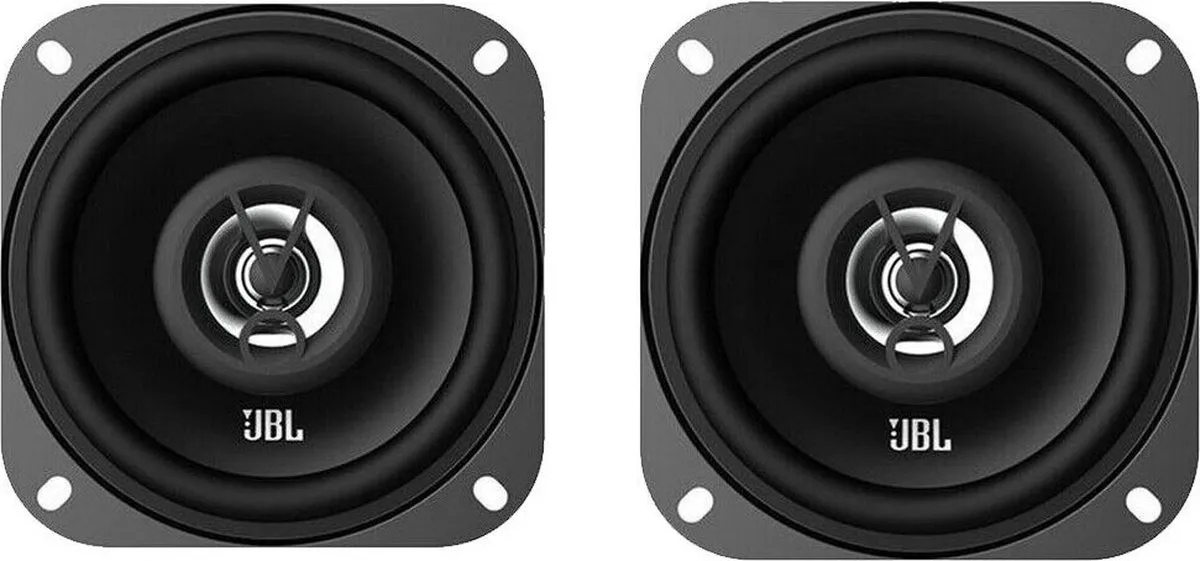 JBL Stage1 41F Autospeakers 125W - 2-weg Coaxiaal - 10cm - Zwart