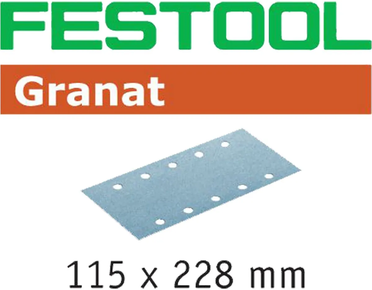 Festool Granat STF 115X228 Schuurstroken P240 - 100 Stuks