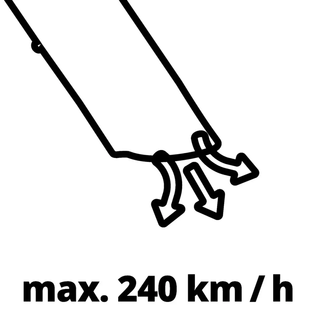 Einhell GC-EL 3024 E Bladblazer/zuiger 3000W - 40L - 240 km/u - afbeelding 6 van 6