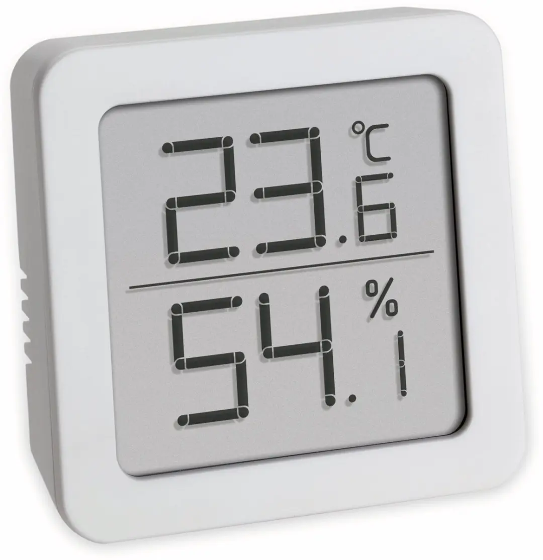 TFA Dostmann Thermo- en Hygrometer Wit