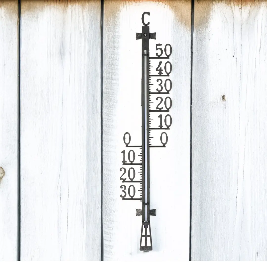 TFA Dostmann Buiten Thermometer XL - Zwart
