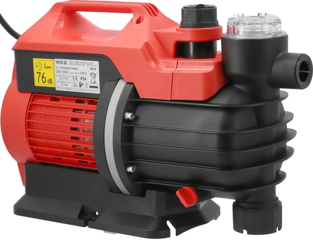 Toya Elektrische Hydrofoorpomp 1300W met Filter
