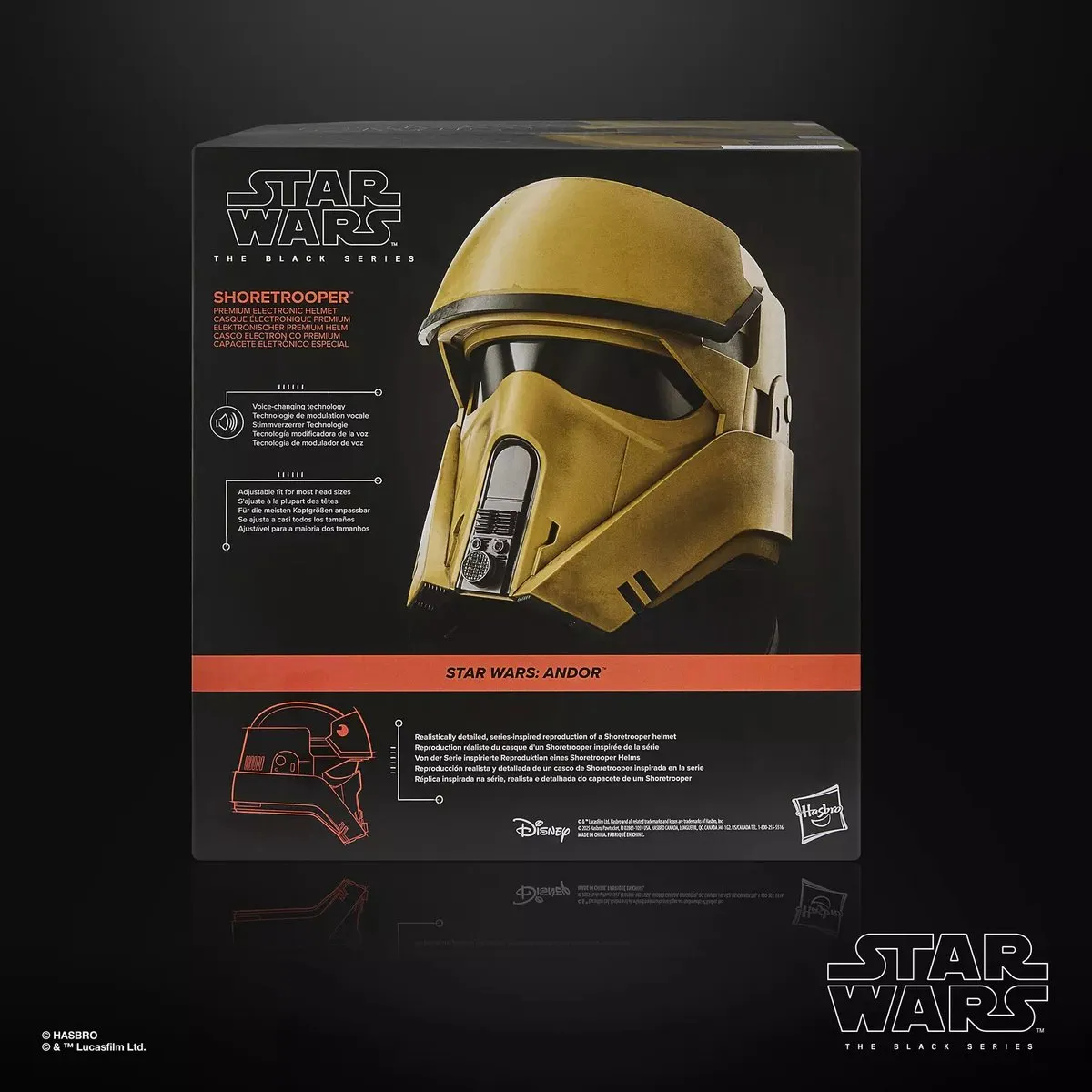 Hasbro Star Wars Black Series Andor Shoretrooper Helm - Multi