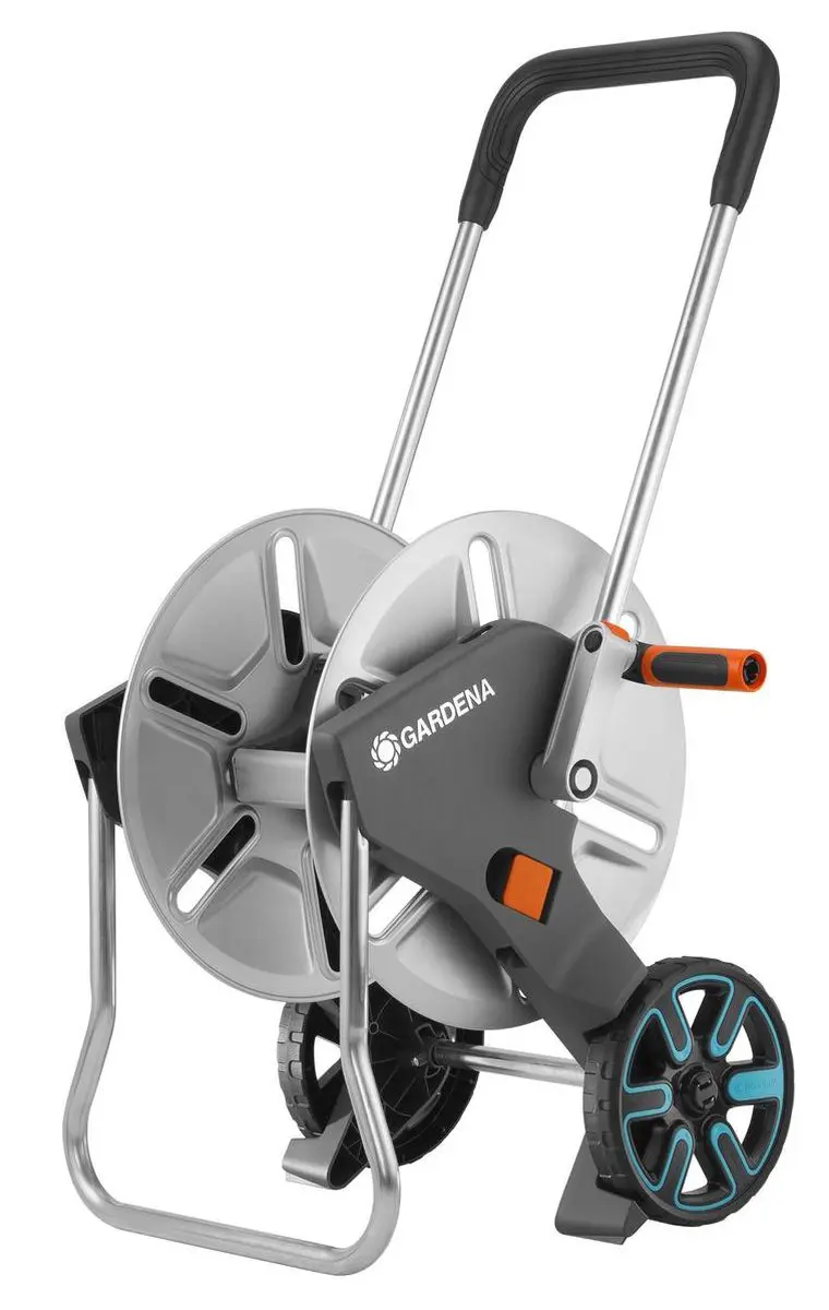 Gardena CleverRoll M Slangenwagen 60m - 13mm - Oranje/Turquoise