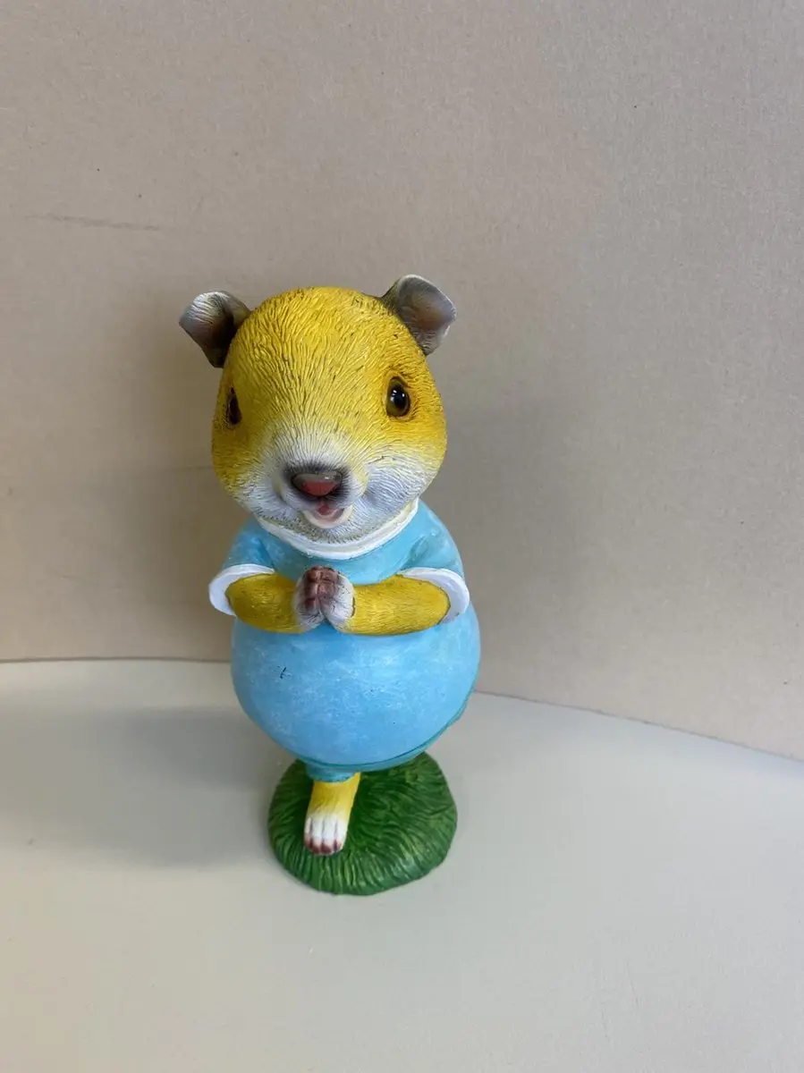 Impuls Polyesin Hamsterbeeld - 19x11x6cm - Meerkleurig