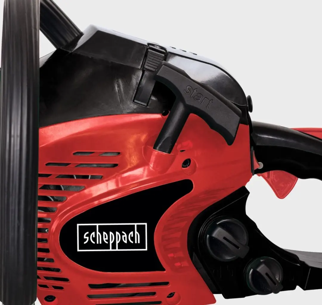 Scheppach CSP530s Benzine Kettingzaag 2000W - 53cc - 40cm - Incl. veiligheidsbril & gehoorbeschermer
