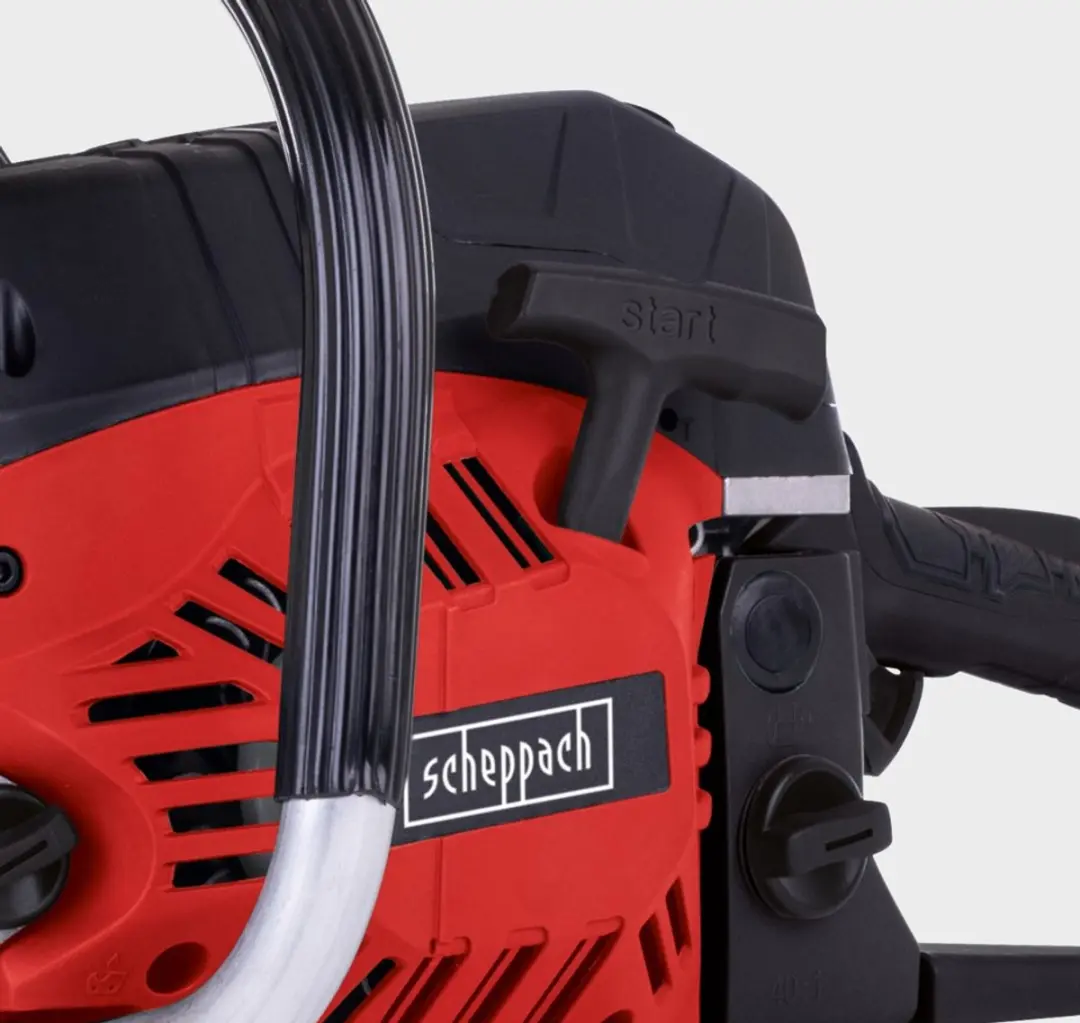 Scheppach CSP530s Benzine Kettingzaag 2000W - 53cc - 40cm - Incl. veiligheidsbril & gehoorbeschermer