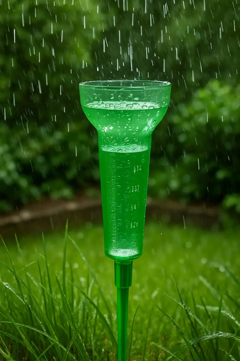 TETRA Regenmeter met stok 40mm - Kunststof