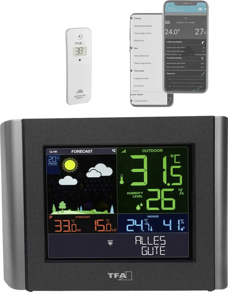 TFA Dostmann VIEW METEO WiFi Weerstation