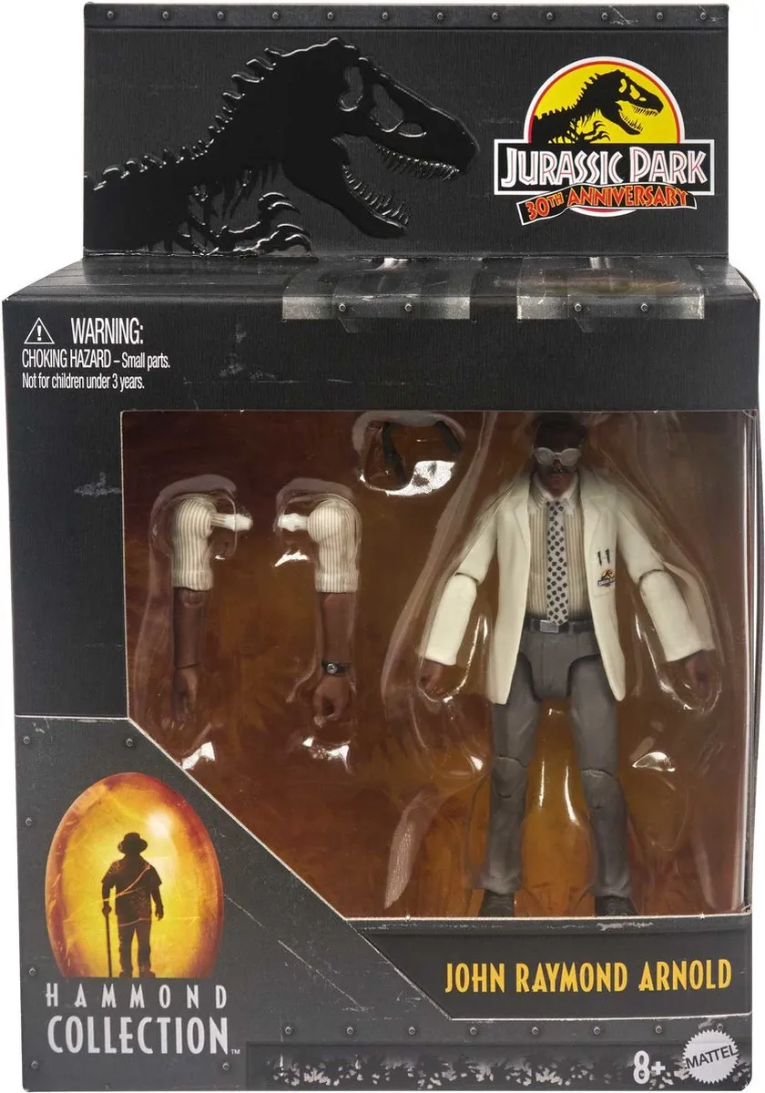 Mattel Jurassic World Hammond Collection Ray Arnold Actiefiguur 10cm HLP35