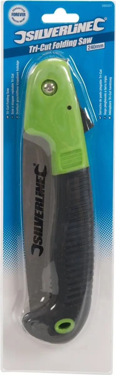 Silverline Inklapbare Tri-Cut Handzaag 180mm