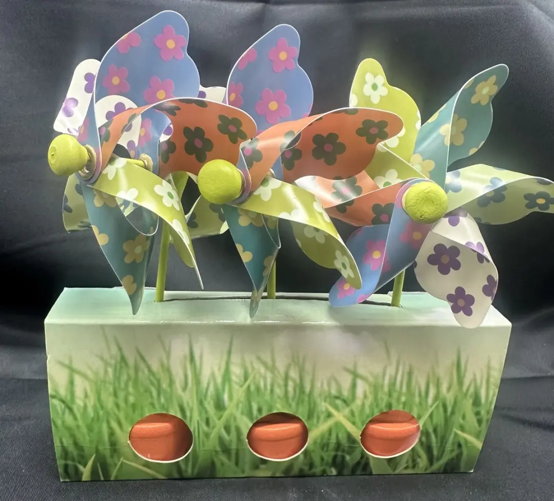 Impuls Windmolentjes Set 3 Stuks - Meerkleurig - Ø9cm