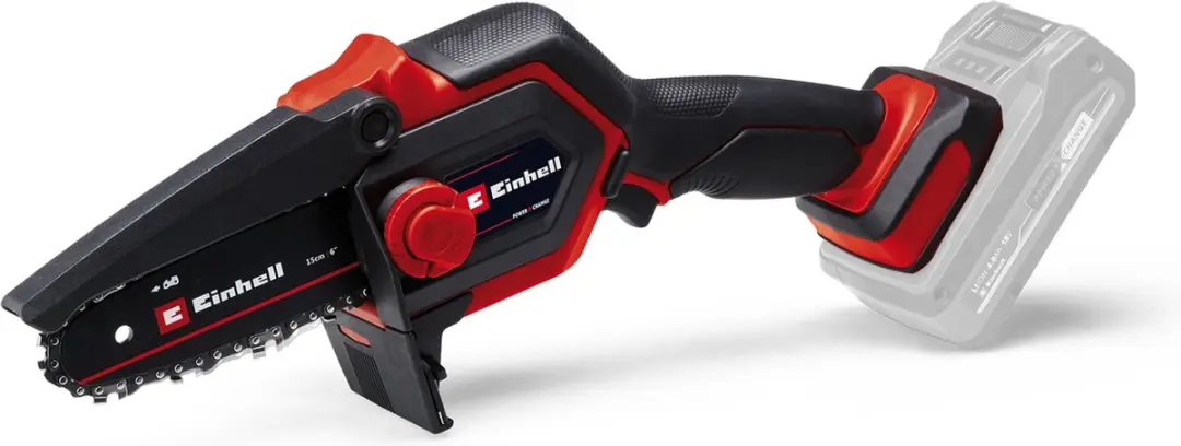 Einhell Accu Mini Kettingzaag GE-PS 18/15 Li BL-Solo - 18V - 20cm Zwaard