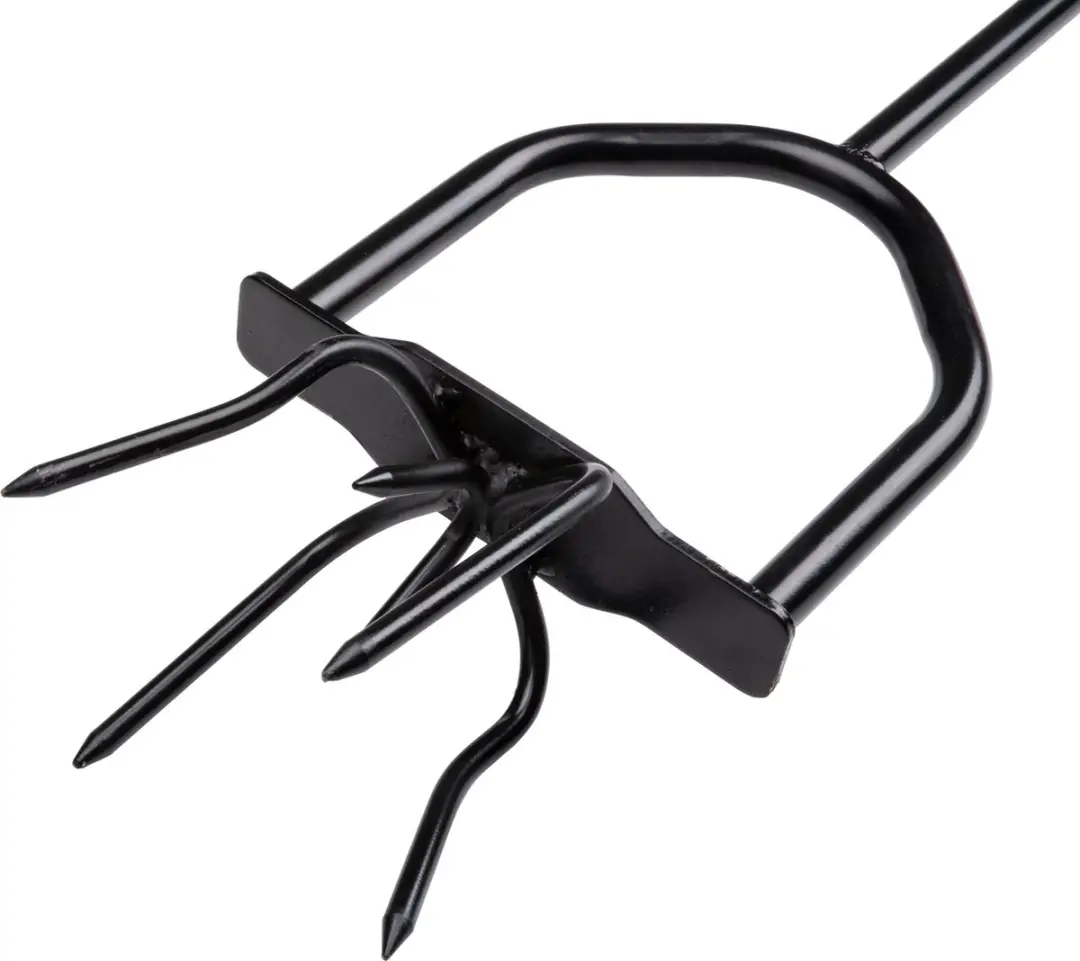 BLACK+DECKER Ratelcultivator 4 Tanden - Zwart/Oranje