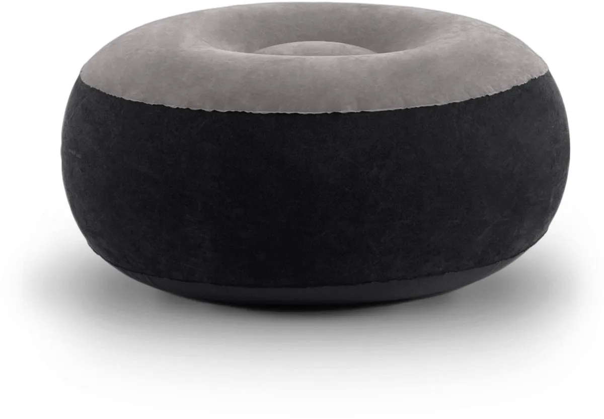 Intex Ultra Lounge Opblaasstoel - 102x137cm - Grijs