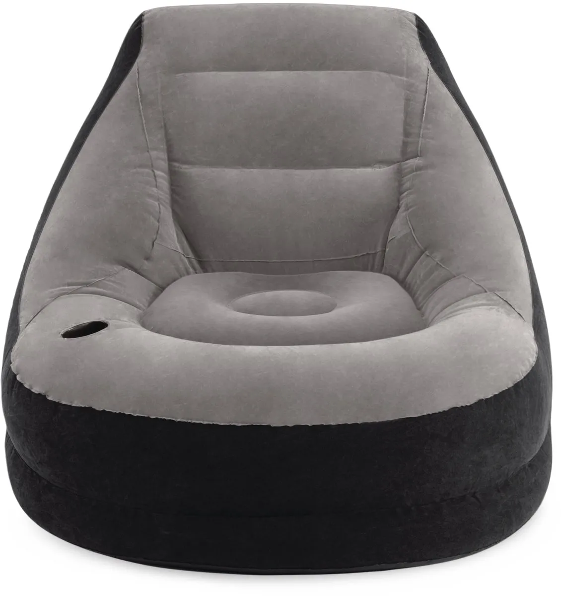 Intex Ultra Lounge Opblaasstoel - 102x137cm - Grijs