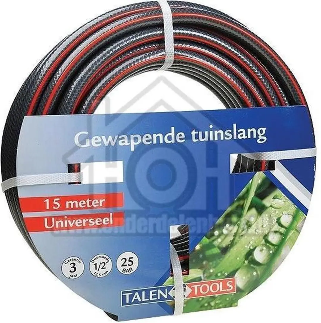 Talen Tools Tuinslang 15m - 1/2" - 25 bar