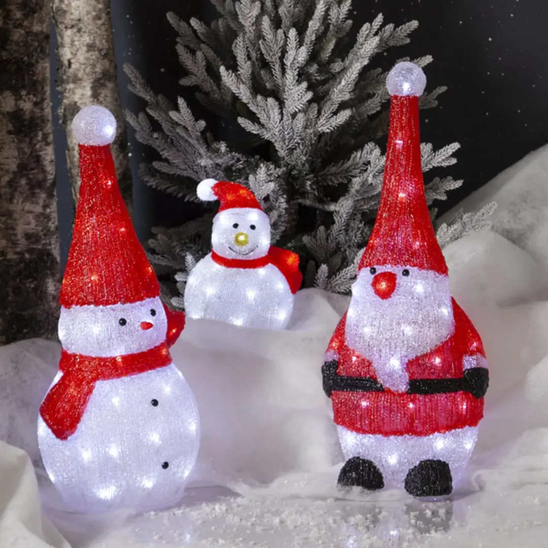 Star Trading Topsy Boomtopper - 28 LED Warm Wit - 30 cm