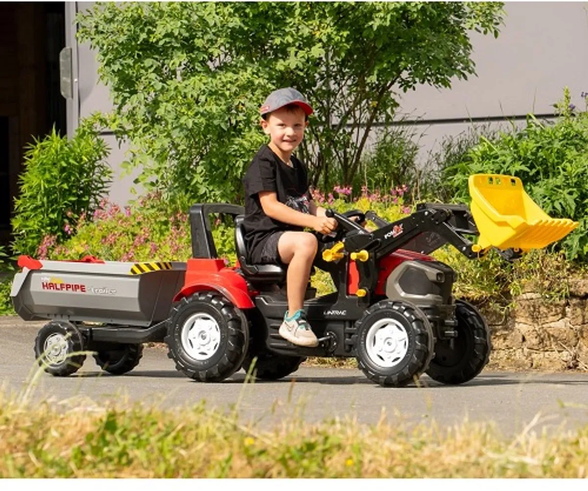 Rolly Toys rollyFarmtrac Premium II Lintrac Traptractor - Rood/Zwart
