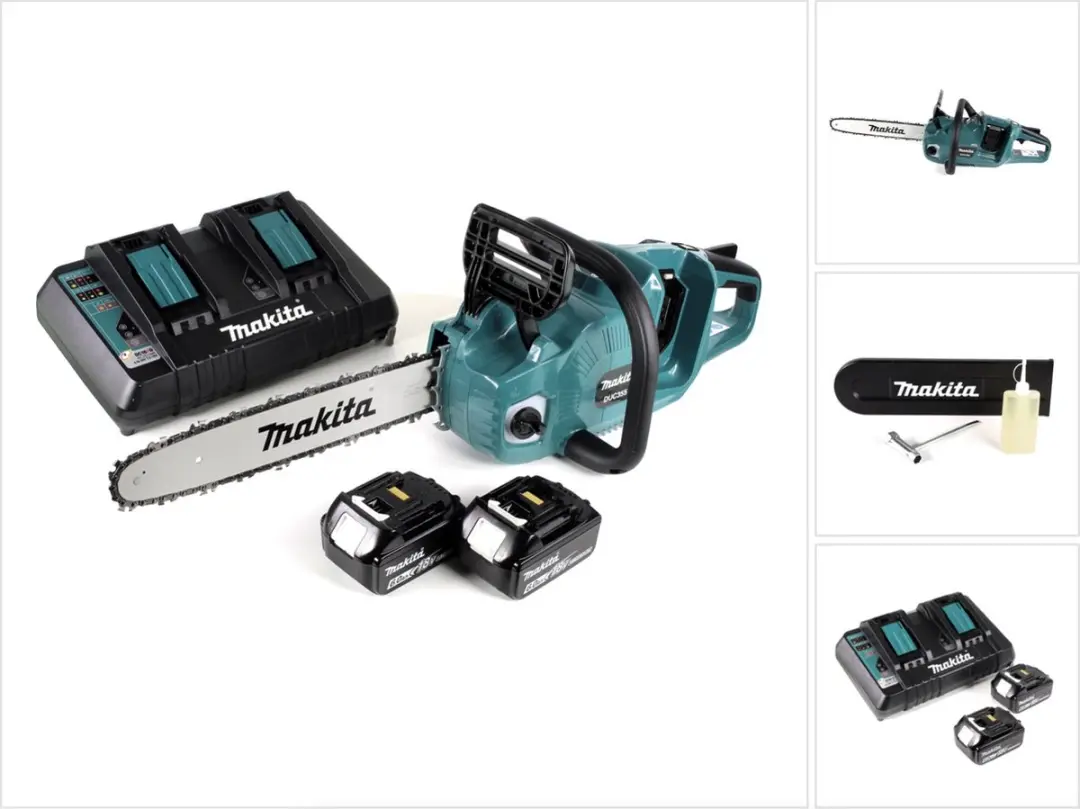 Makita DUC355PG2 Accu-kettingzaag 36V