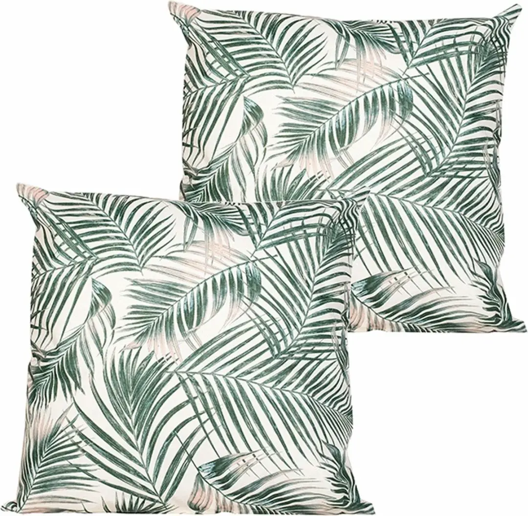 Anna's Collection Buitenkussen Palm 60x60cm
