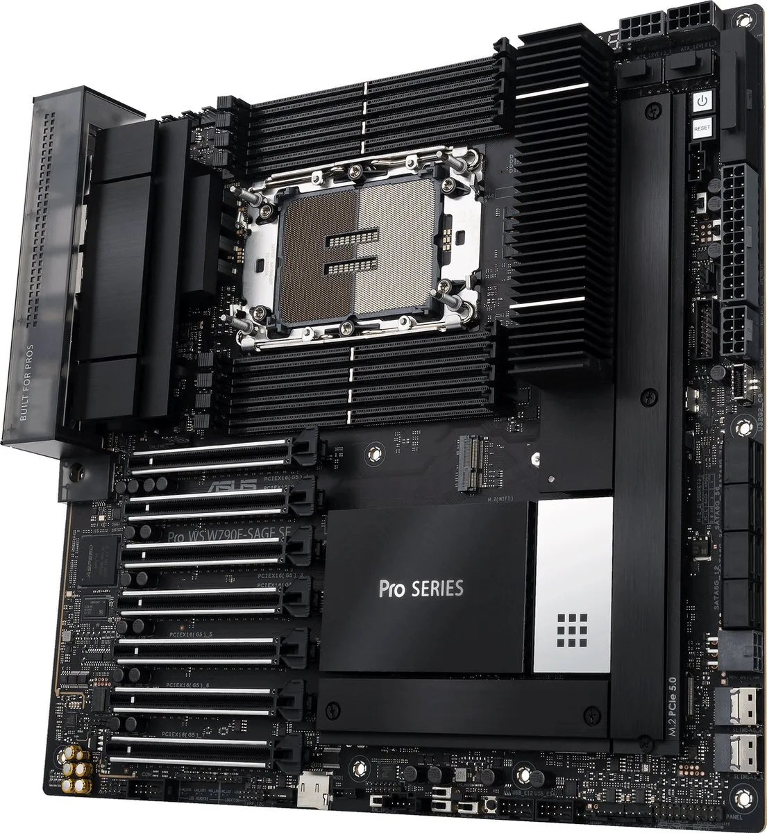 ASUS PRO WS W790E-SAGE SE Moederbord - AMD B650 - Socket LGA4677