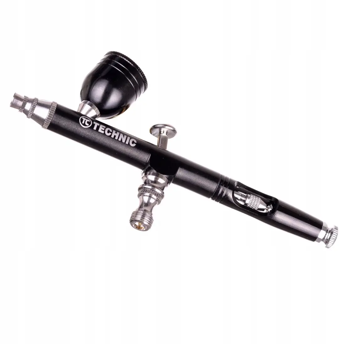 Technic Aerograaf B-130P Double Action 0,3mm - Zwart